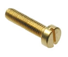 brass machine screw slot round head(DIN84)