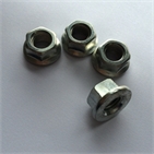 Fractional Stainless Steel Hex Flange Nuts